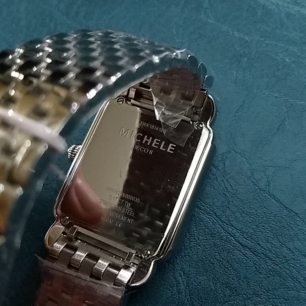Michele Women's Deco II Mid Watch - Picture 12 of 14